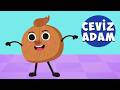Ceviz Adam Şip Şap Şop ile Şarkı Söyle 🎤 3D Eğitici Çocuk Şarkıları