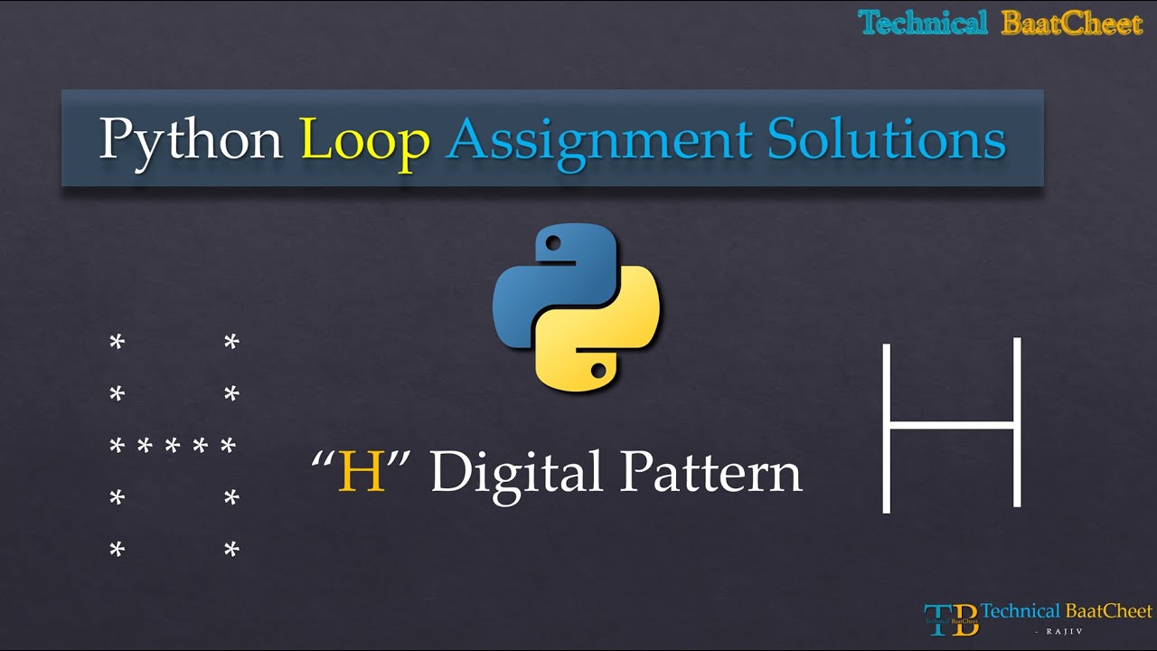 algorithm 'python script' Images High Quality Grahic 27 Python program to print "H" Pattern like a Pyramid | Technical ...