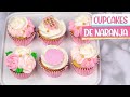 CUPCAKES DE NARANJA DECORADOS CON BUTTERCREAM🧁 | ESPECIAL DÍA DE LA MADRE💝 | Aroly Carrasco