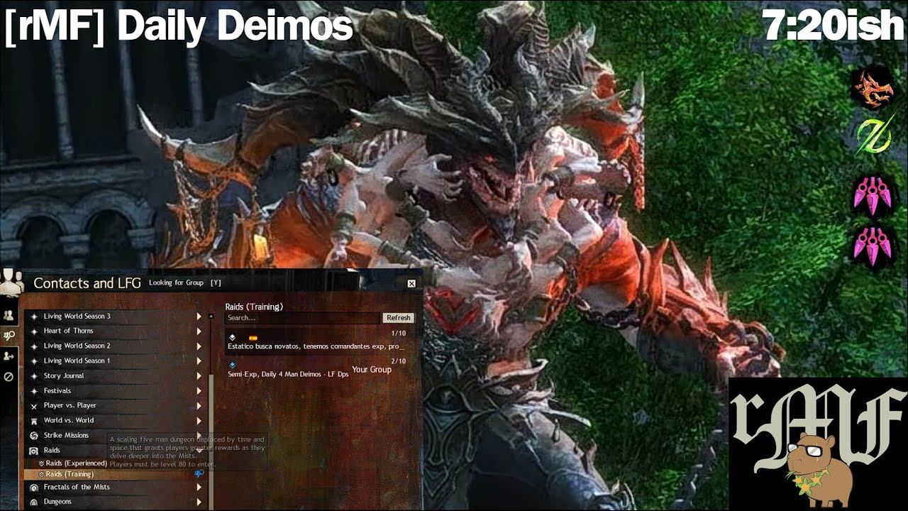 [rMF] Daily 4 Man Deimos - DPS cVirt PoV - 7:20ish