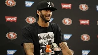 Kaepernick Defends Sitting Out National Anthem