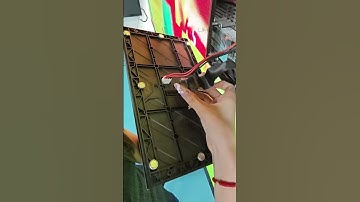 Will nails scratch the LED module?#LEDdisplay #ledwall #ledmodules #LEDscreen #uhled