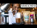 STEP UP your French Press Coffee Brew! // french press brewing method