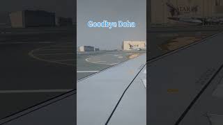Goodbye Doha yoasobi trending doha qatar aviation flying fyp foryou plane