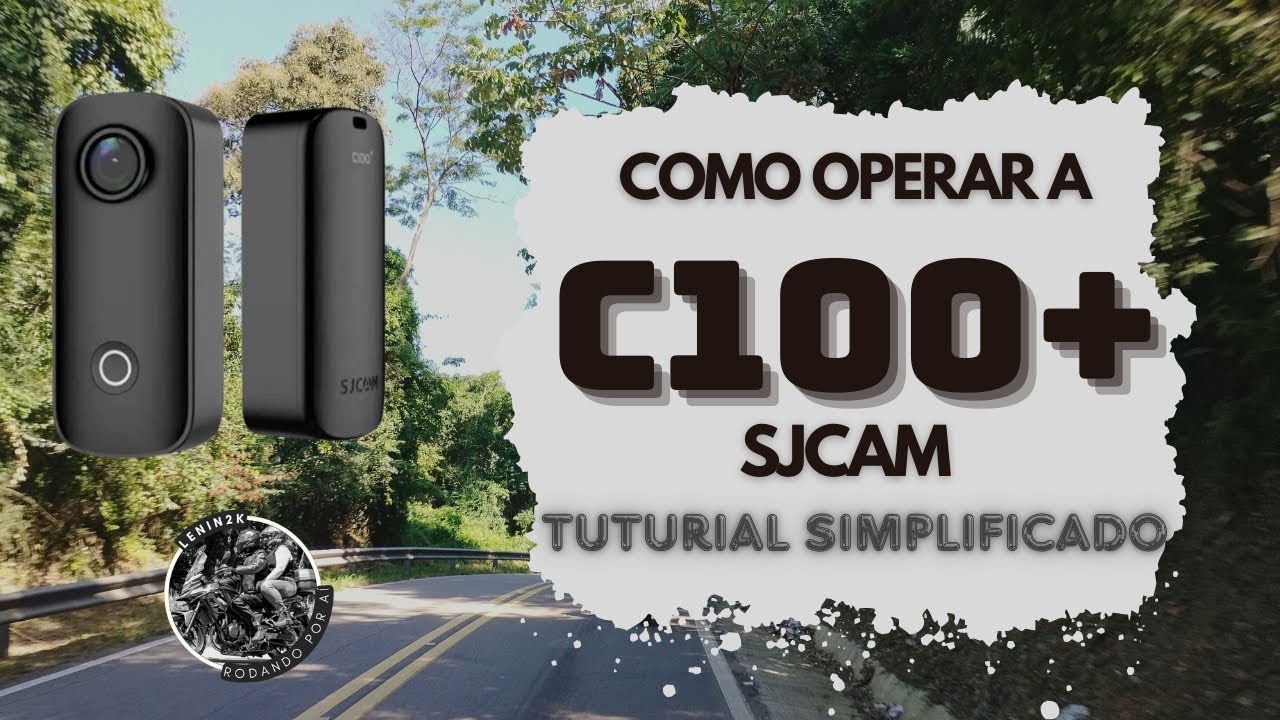 SJCAM C100+ Tuturial de operação e configuração
