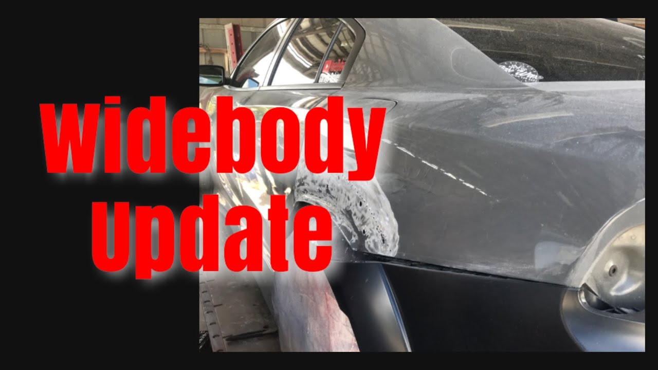 My 2020 Dodge Charger Wide Body kit is finally being installed | GARAGE