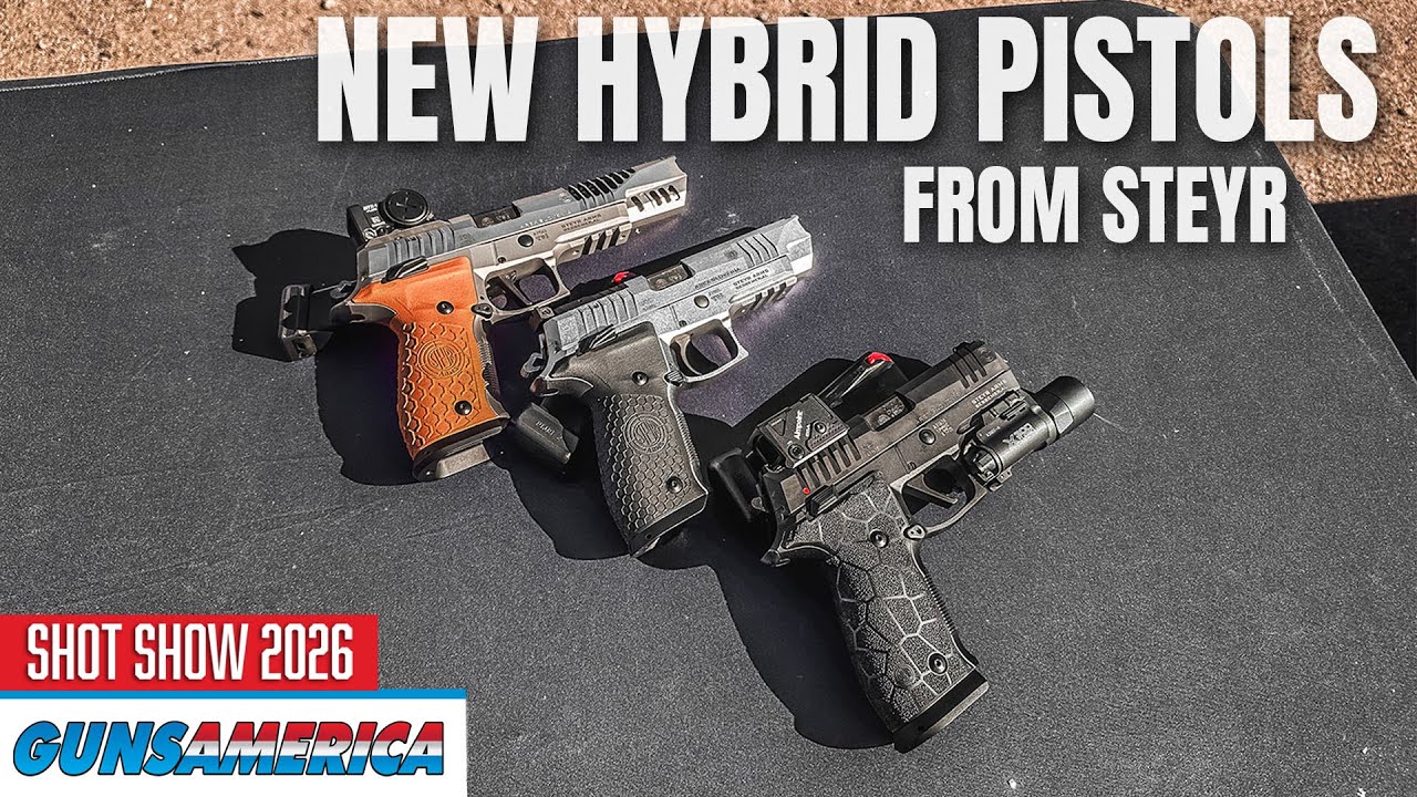 5 New Hybrid Pistols from Steyr Arms -- SHOT Show 2026