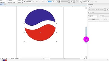How To Create A Simple Pepsi Logo, with CorelDRAW