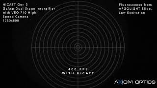 High Speed Fluorescence Microscopy using HiCATT Intensifier High Speed Fluorescence Microscopy using HiCATT Intensifier