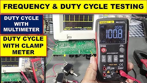 {526} How to Measure Frequency and Duty Cycle with Multimeter