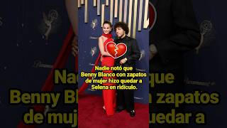 Famous No one noticed that Benny Blanco, wearing women's shoes, made Selena look ridiculous. #celebrity Net Worth