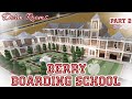 Bloxburg | Berry Boarding School Part 2 Dorm Rooms | Speed Build