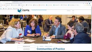 How to Join and Update Your ISPE Communities of Practice (CoPs)