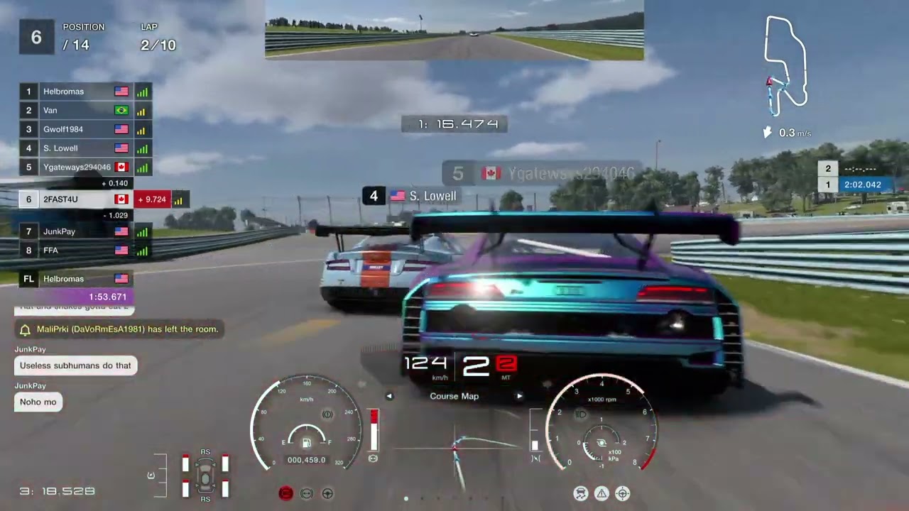 Daily race with the gt500 supra