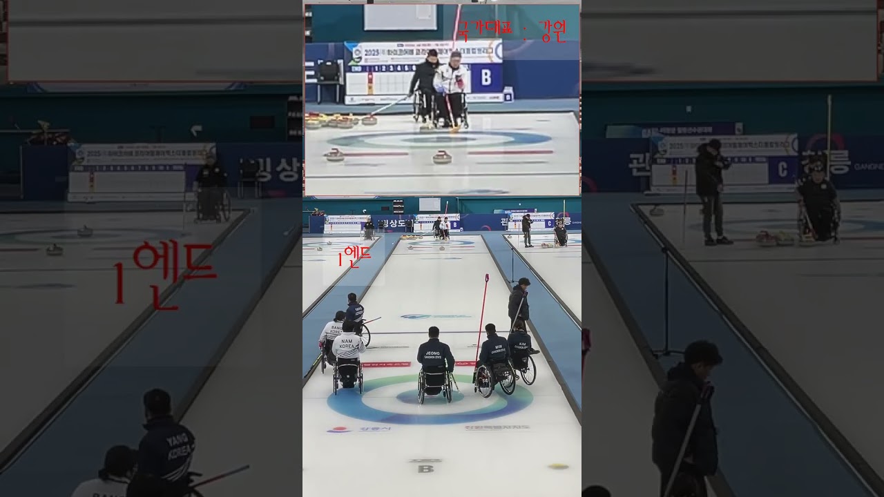 12월 연습게임  국가대표 강원