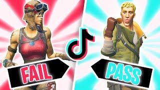 I hosted TRYOUTS for a FAKE DEFAULT ONLY FORTNITE CLAN on TikTok...