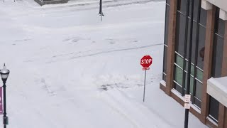 Snow blankets Springfield, Missouri
