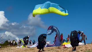 German Paragliding Open Ager 2022 (strong winds & hot ships)