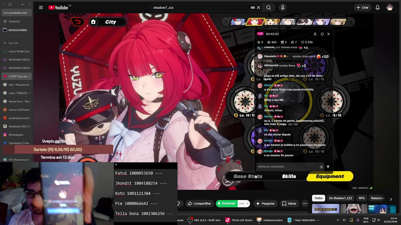 Bom e velho ZZZ (+análise de conta)