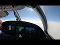 Canada to USA | YUL-GSO | CJ3+ | IMC, Icing, and Windy Landing | 5K video