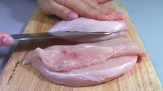 КАК ВКУСНО приготовить куриную грудку ? Delicious chicken breast .