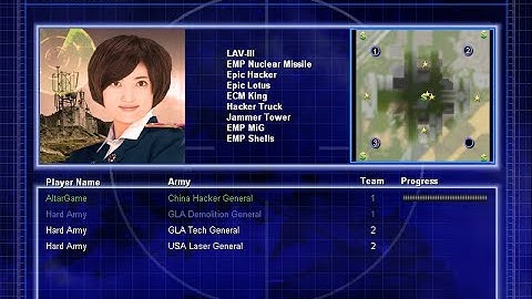 Zero Hour ROTLG Mod: China Hacker General - General Sun