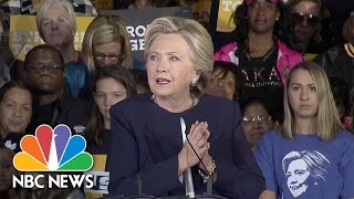 Hillary Clinton Asks Voters To Imagine Donald Trump With The Nuclear Codes | NBC News