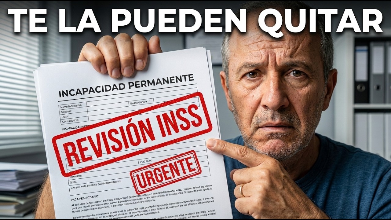 URGENTE: La Carta del INSS Que Puede Quitarte la Incapacidad Permanente