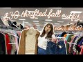 COME THRIFT WITH ME // Can I create a FULL thrifted outfit for $30?!