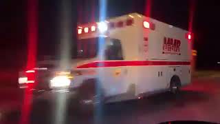 Mmr Medic Unit Responding To A Reported Shooting