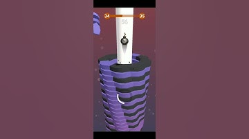 Stack Ball - Gameplay Walkthrough Level-34 (iOS & Android) | Livmyth Gameplay #shorts