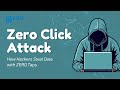 Zero-Click Attack Explained | How Hackers Steal Data with ZERO Taps