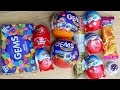 ASMR: Unboxing a Giant Mystry Box Full of Candy 🍬 chocolate rainbow lollipop 🍭 Satisfying videos 💞