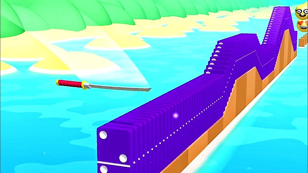 Flying Cut Flying Cut Game! Satisfying and Relaxing ASMR Slicing Video - YouTube
