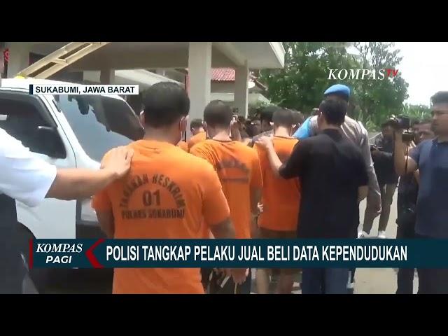 7 Pelaku Jual Beli Data Kependudukan di Sukabumi Ditangkap, Terancam 5 6 Tahun Bui class=