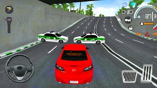 Mazda 3 Driving Simulator - Escape From Cops and Taxi Drive #3 - Android Gameplay screenshot 5