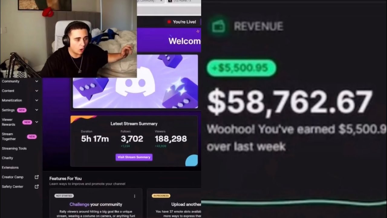 Lacy Leaked His Twitch Revenue… (zoom in effect) - YouTube