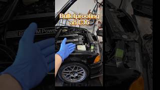 Bulletproofing an E36. CSF radiator and an all new cooling system! #bmw #e36 #m3 #csfradiator #e36m3