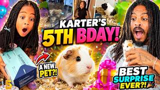 Karters 5th Birthday Surprise 💕 Keith Lee Reviews #keithlee #foodreview #birthday #ethnic #fyp