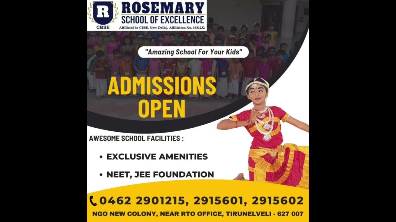 புதிய ஆத்திசூடி / Rosemary School of Excellence / Best School in