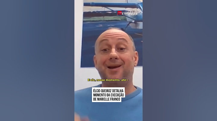 Élcio Queiroz detalha momento da execução de Marielle Franco.