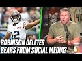 Pat McAfee Reacts To Bears Allen Robinson Wanting Out Of Chicago!?