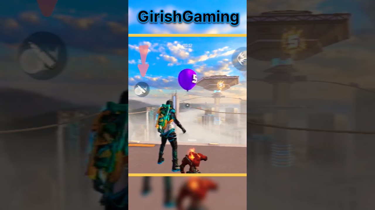 Unlimited Balloon 🎈 Trick  😂 || New Free Fire Lobby 😍