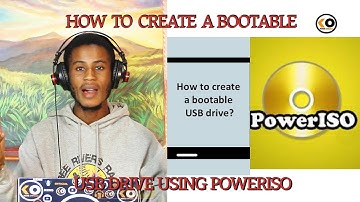 How to create a USB bootable drive using Power ISO