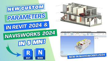 Custom Parameters in Navisworks and Revit 2024  |  New BIM Coordination feature