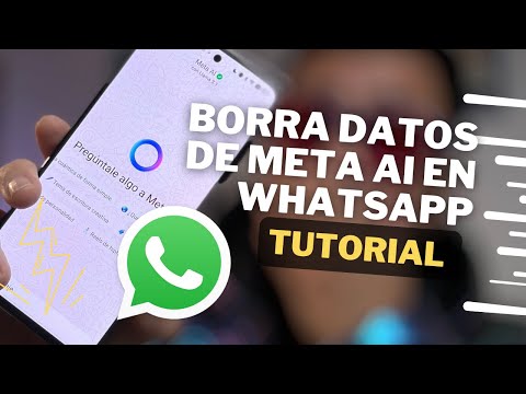 ¡Elimina TUS DATOS de META AI en WhatsApp AHORA MISMO! 🚨🔥 (Tutorial 2024)
