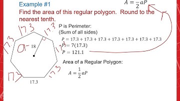 Area of Regular Polygons video lesson