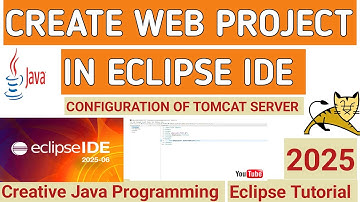 Web Project in Java [2025] | How to Create a Java Web Project in Eclipse IDE 2025-06