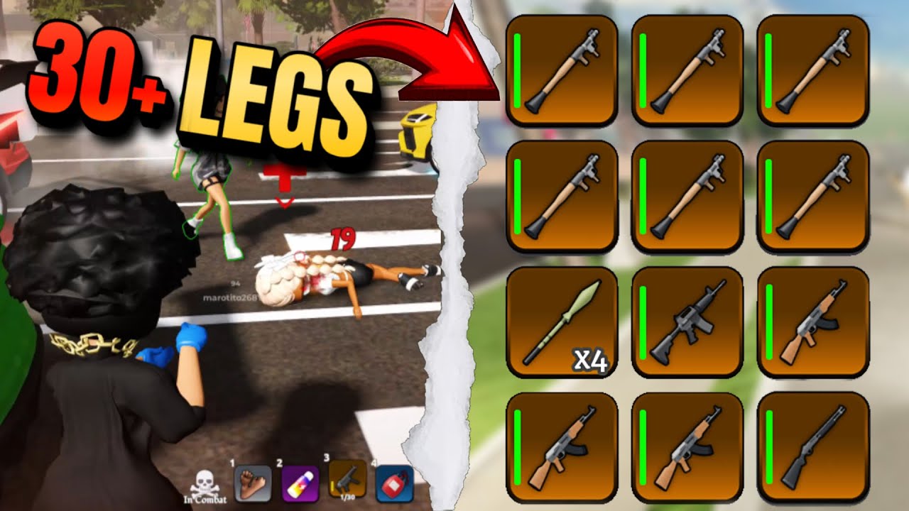 Stealing 30+ LEGENDARY Guns in Blockspin Roblox - YouTube