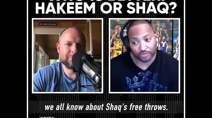 Robert Horry on who was better..Shaq or Hakeem...Thoughts?
